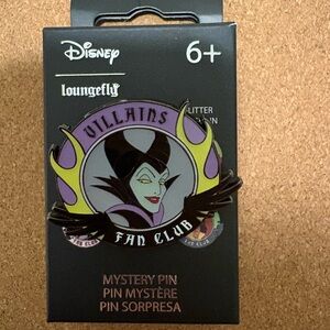 Loungefly Disney Villains Fan Club Blind Box Enamel Pin - Maleficent